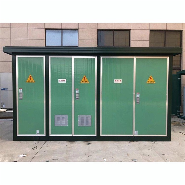 市中1600KVA欧式箱式变压器